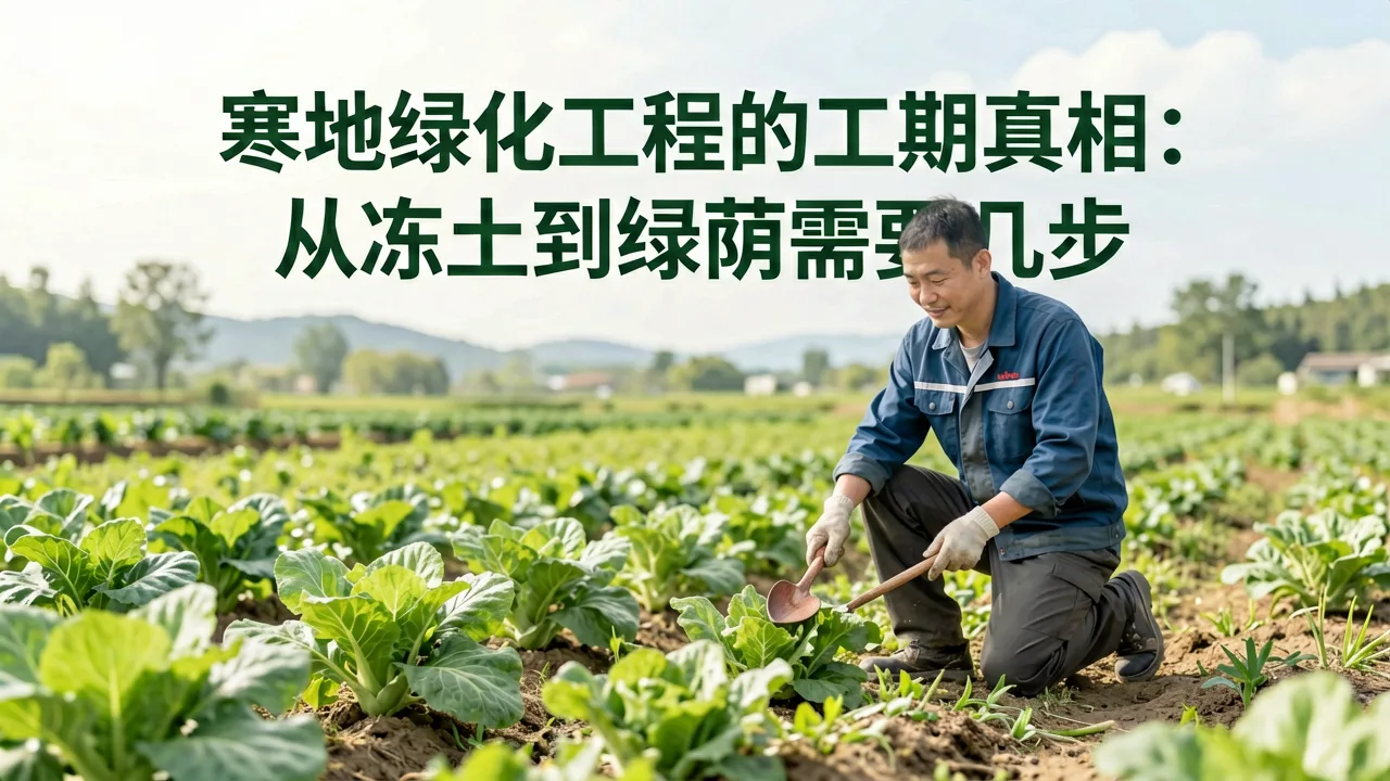 寒地绿化工程的工期真相:从冻土到绿荫需要几步